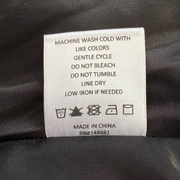 Pure Navy Black camisole tank top size 10 NWOT - Picture 6 of 7